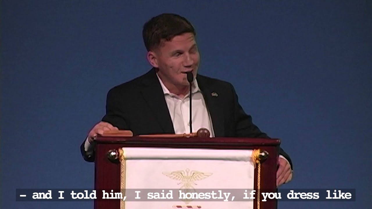 Kyle Carpenter Golden Heart Acceptance