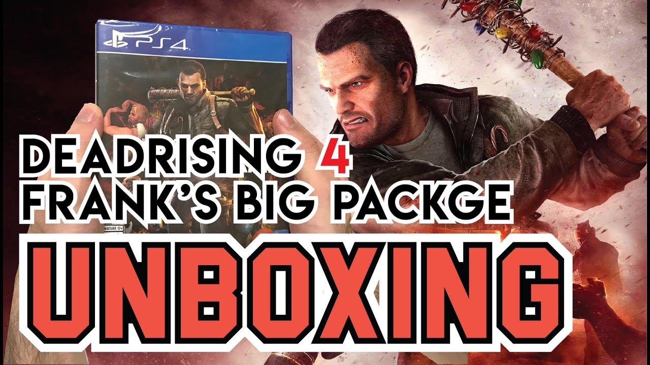 Dead Rising 4 : Frank's Big Package (PS4) Unboxing !!