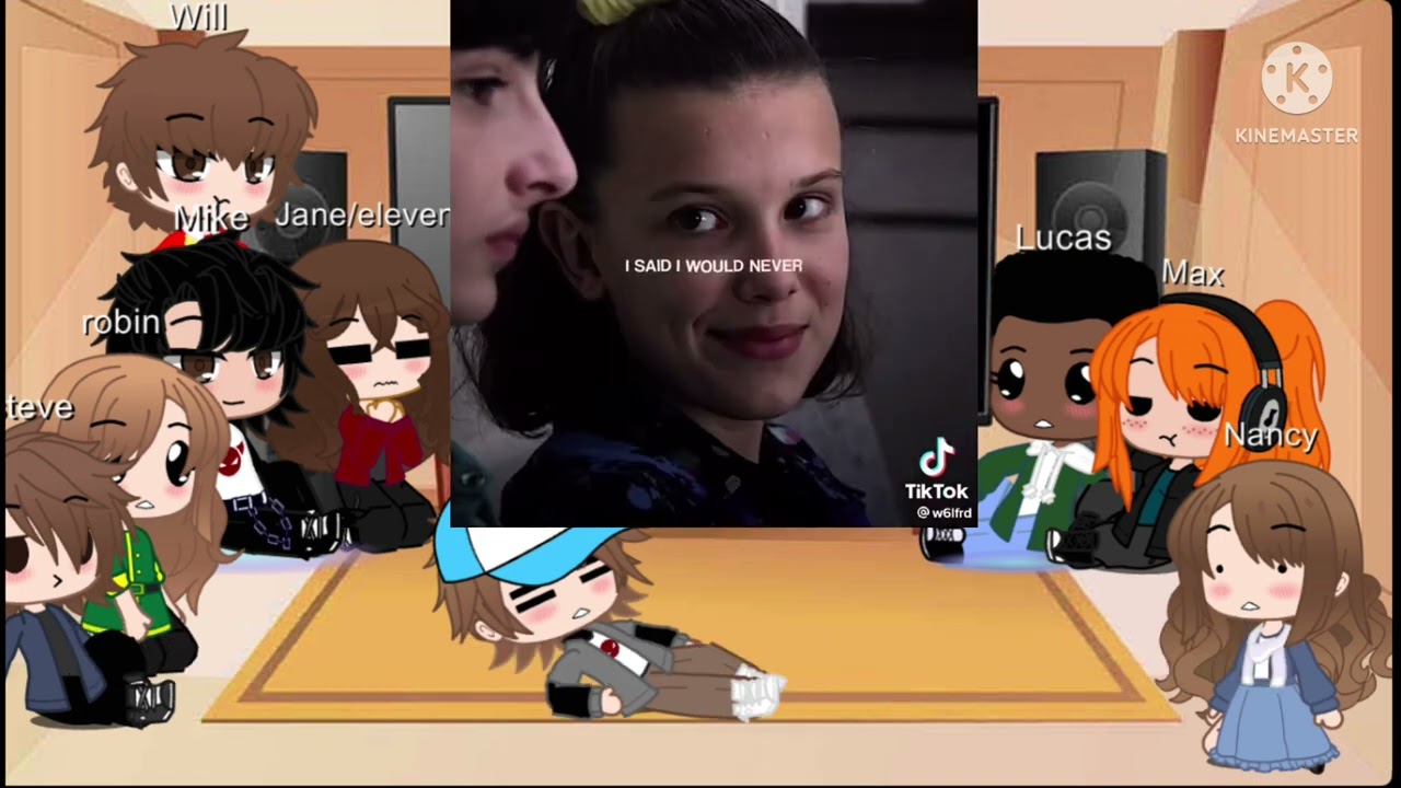 Stranger things v1 react to the future (ships: mileven,Lumax)pt1/???