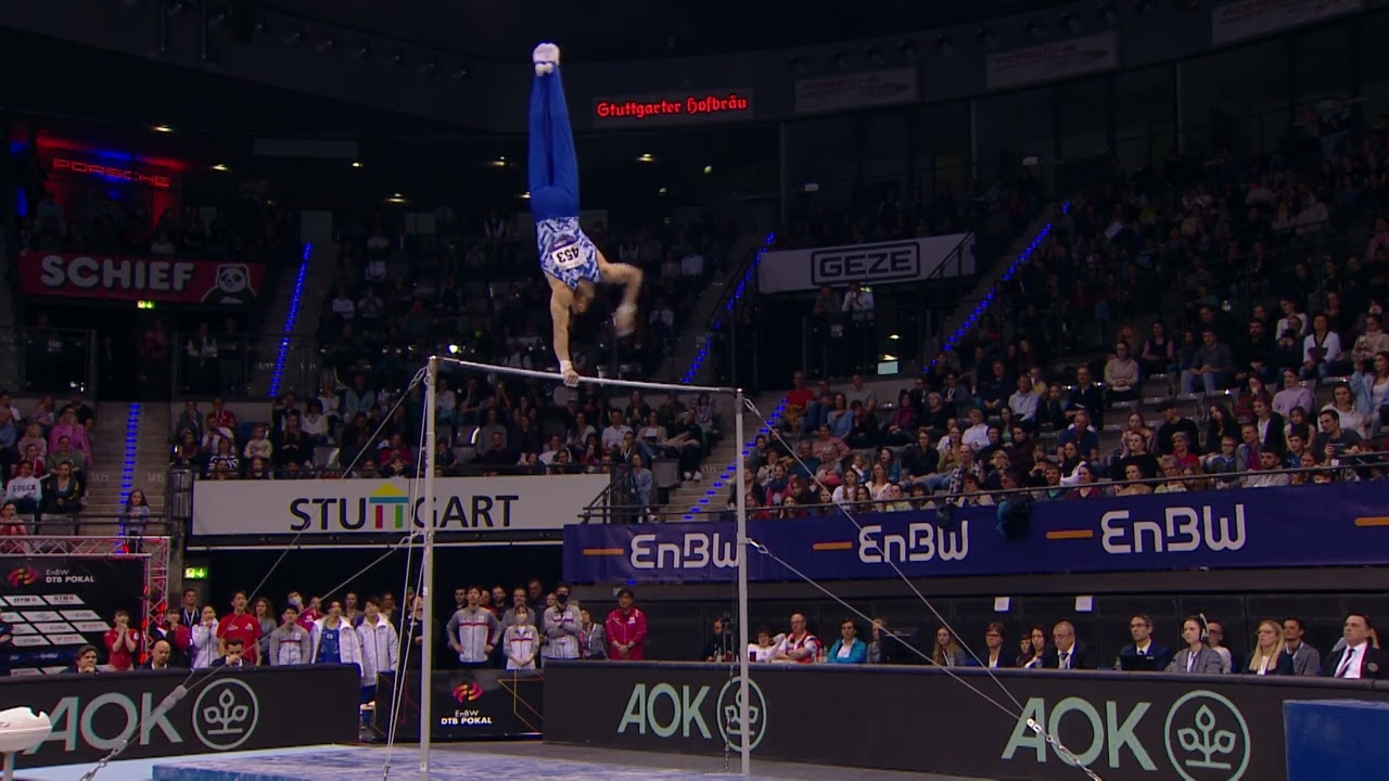 Daiki Hashimoto JPN Reck - EnBW DTB Pokal 2023 - Mixed Cup Stuttgart - Turnen