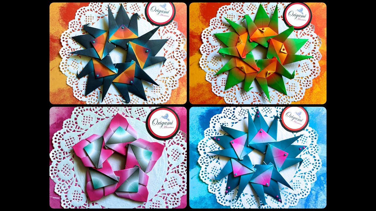 Origami Maniacs 430: Mandala Tsuru Pentagonal