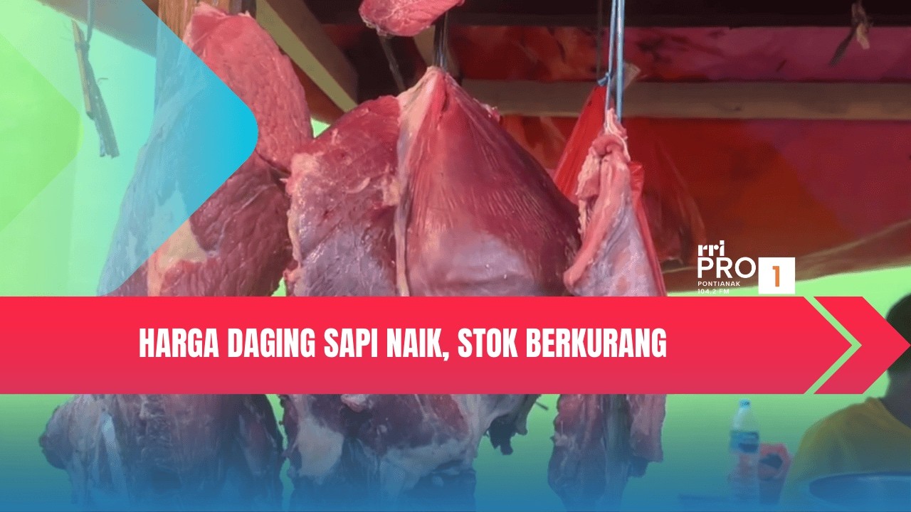 Harga Daging Sapi Naik, Stok Berkurang