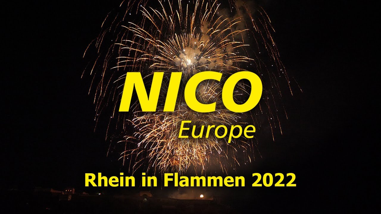 NICO Europe - Rhein in Flammen 2022 | Festung Ehrenbreitstein, Koblenz