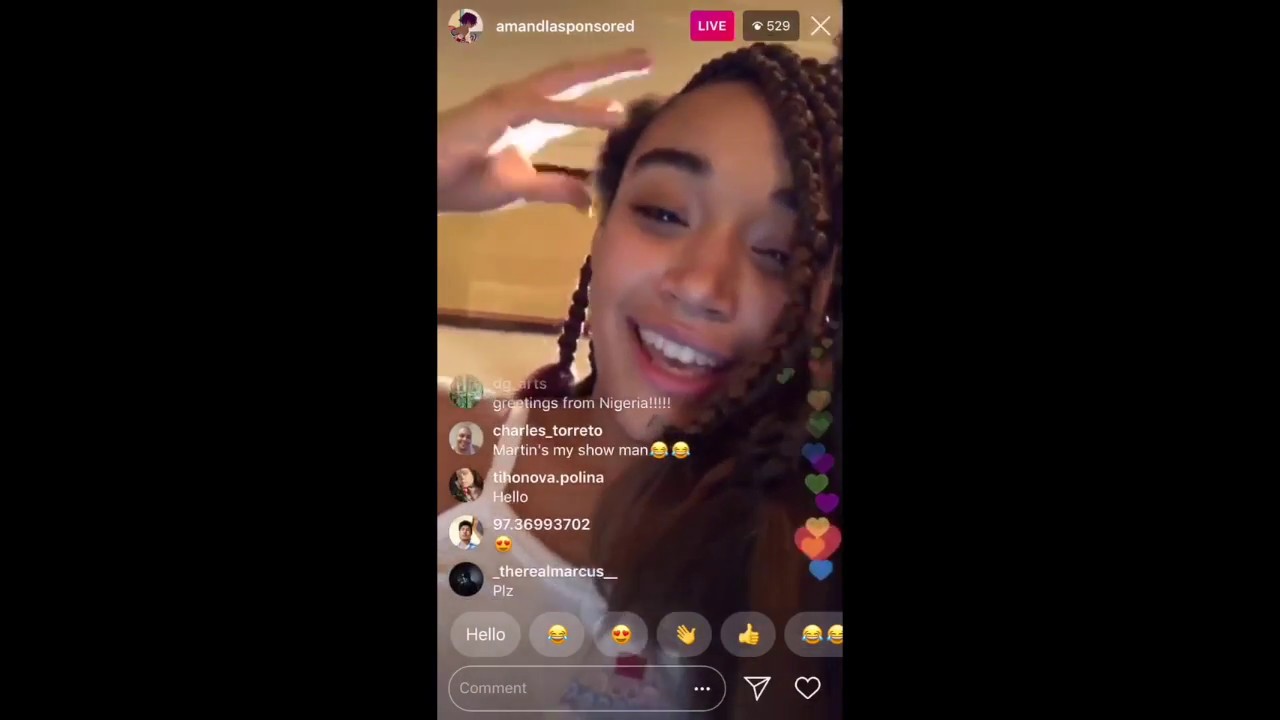 Amandla Stenberg Teases King Princess's Upcoming Album On Instagram Live