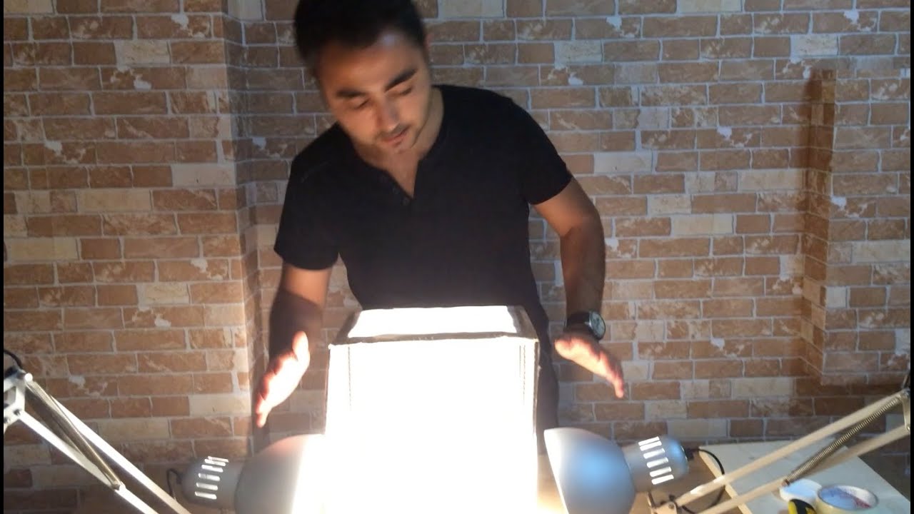 6.video - Mini Fotoğraf Stüdyosu Yapımı , Mini Light Box , Diy