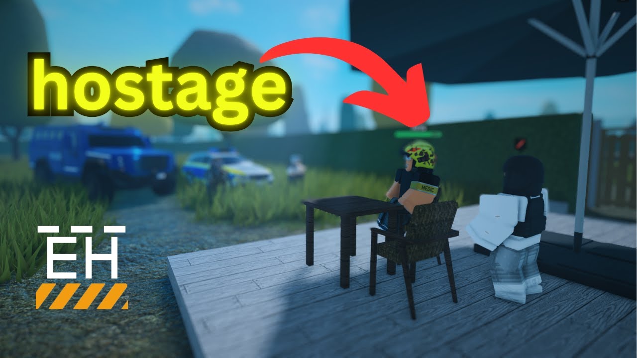 I took a *HOSTAGE* in the biggest RP server in Emergency Hamburg! (HDRP)