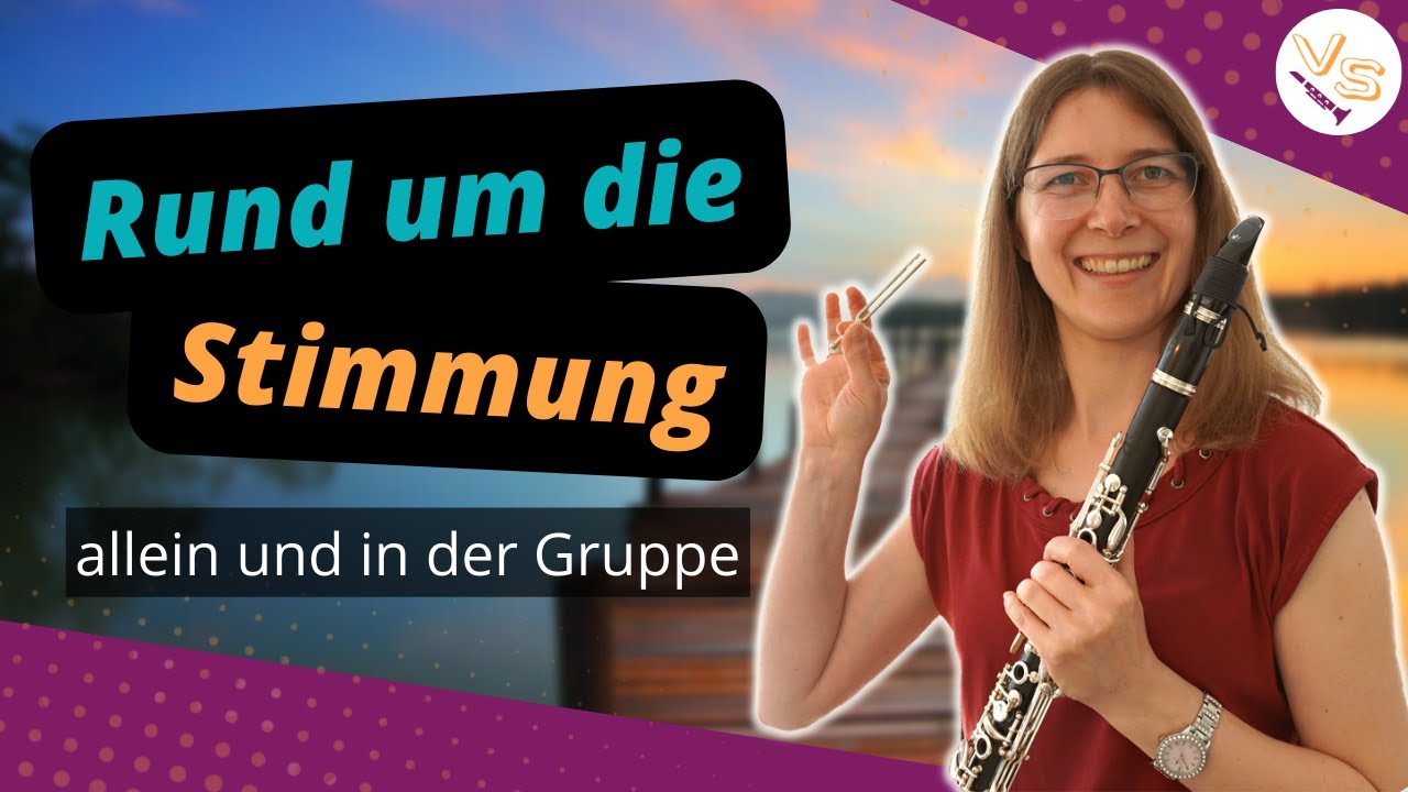Die Klarinette einstimmen und mit anderen gut intonieren | Online Klarinette Lernen