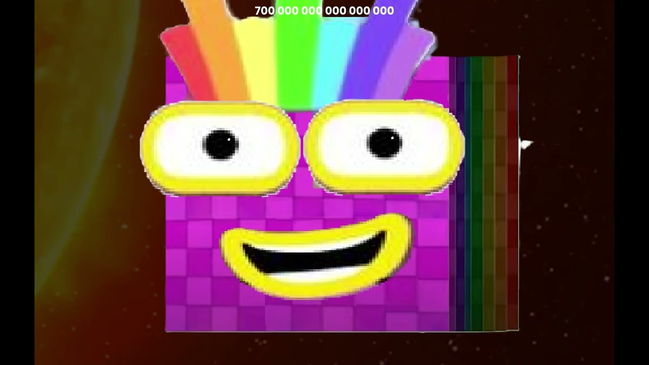 Numberblocks: skip counting from 1 Quadrillion to 1 Decillion ||| PART 3
