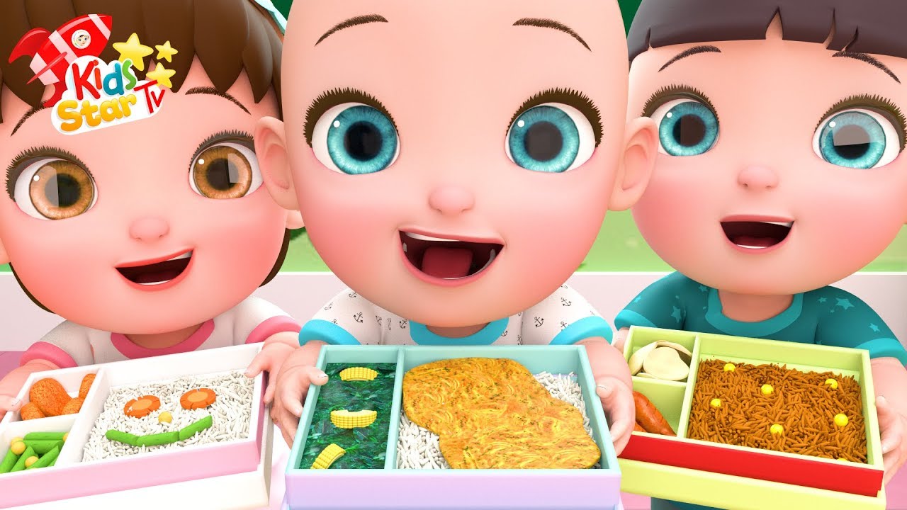 The Lunch Song | +More Nursery Rhymes and Kids Songs - BeaBeo Nursery Rhymes - تجميع أغاني الأطفال