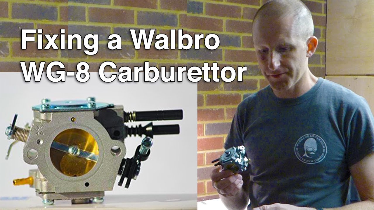 Fixing a Walbro WG8 carburettor on a Polini 80cc Paramotor