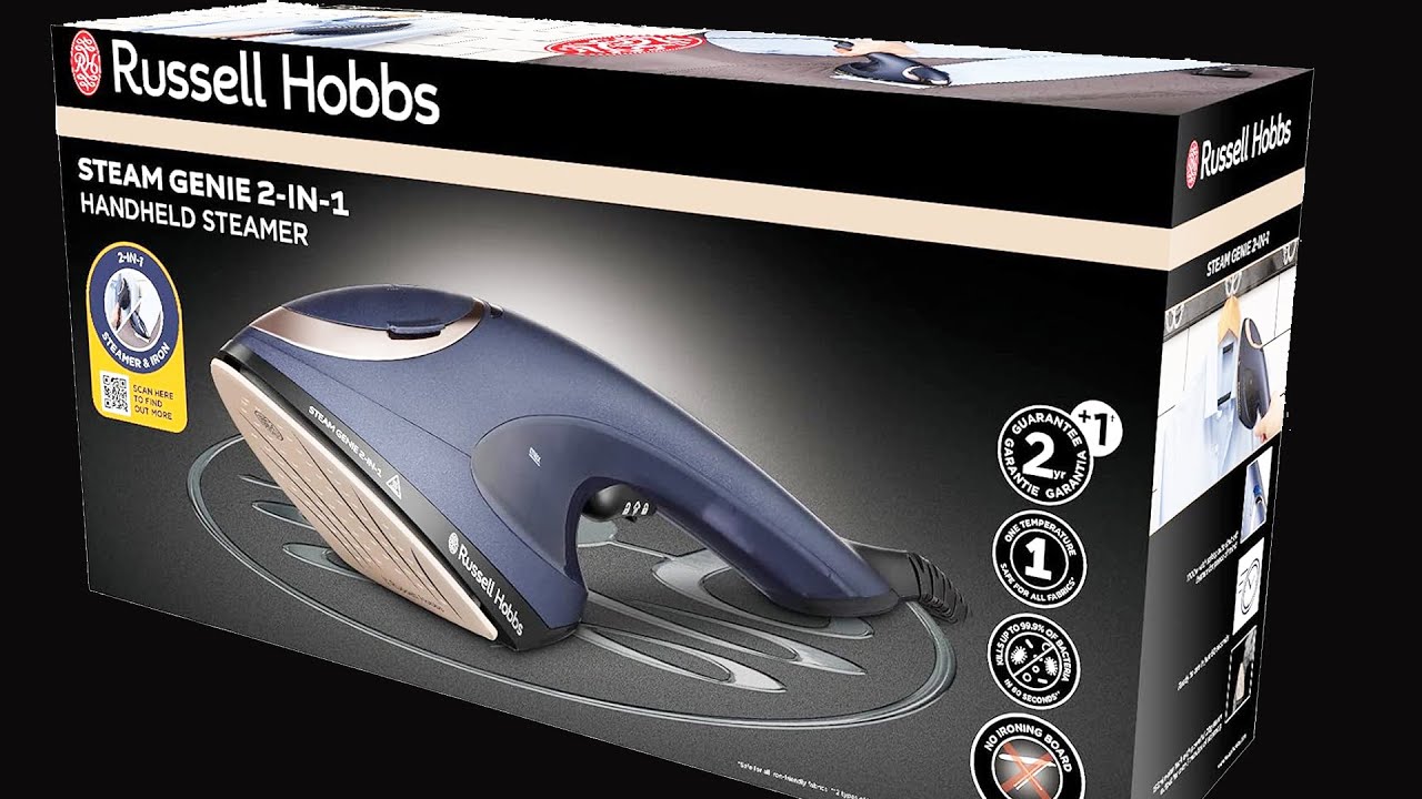 Russell Hobbs | Steam Iron |  Multi Steamer | 2 in 1  | 1700W | 20gms min Steam | Heat-resistant Bag