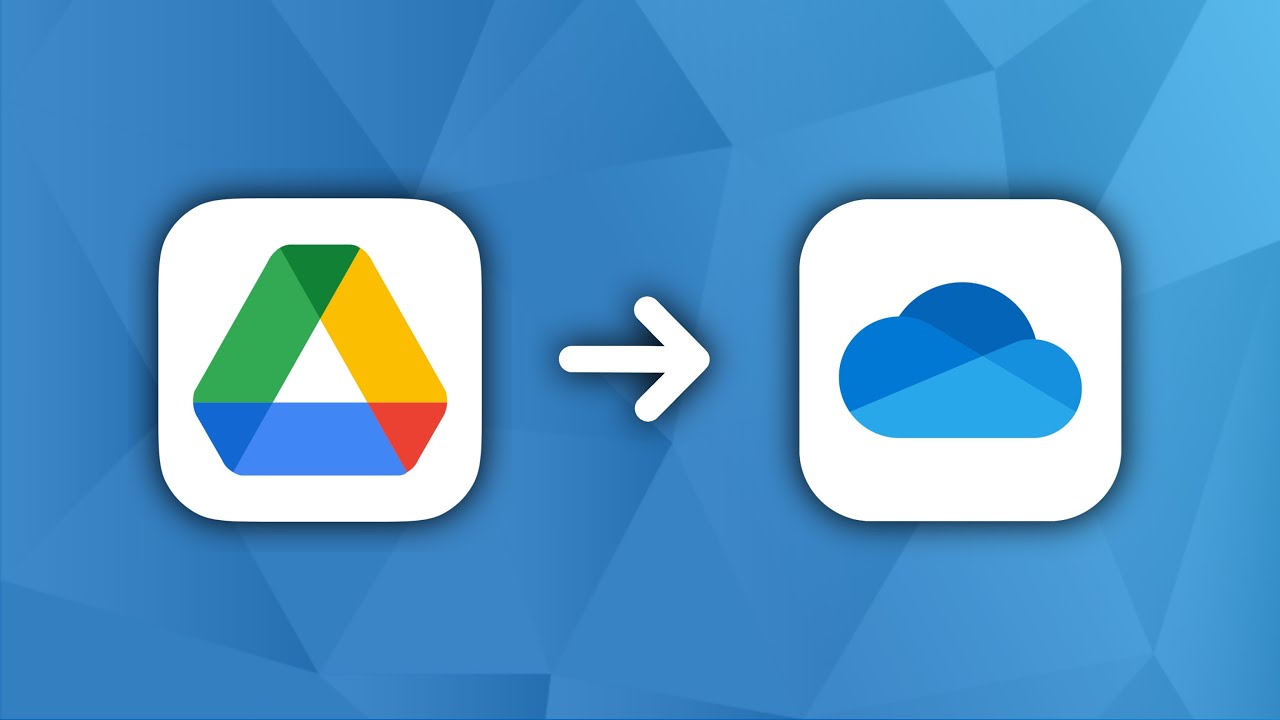 How to Move Photos and Files from Google Drive to OneDrive