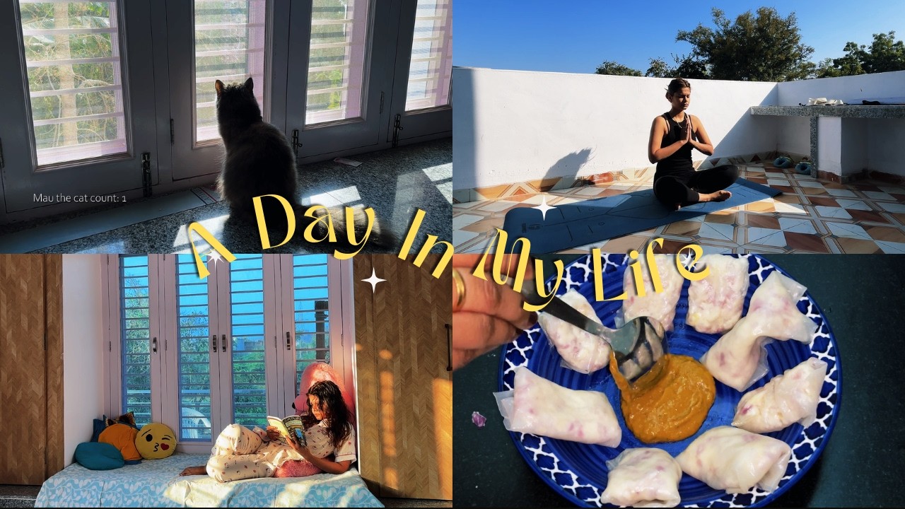 A day in my life at my Rajasthani home! | Yoga, Rajasthani ASMR & Quiet Moments.