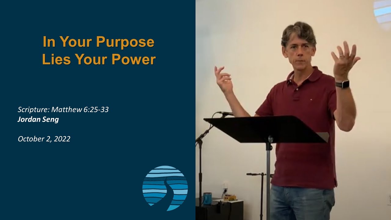 In Your Purpose Lies Your Power
