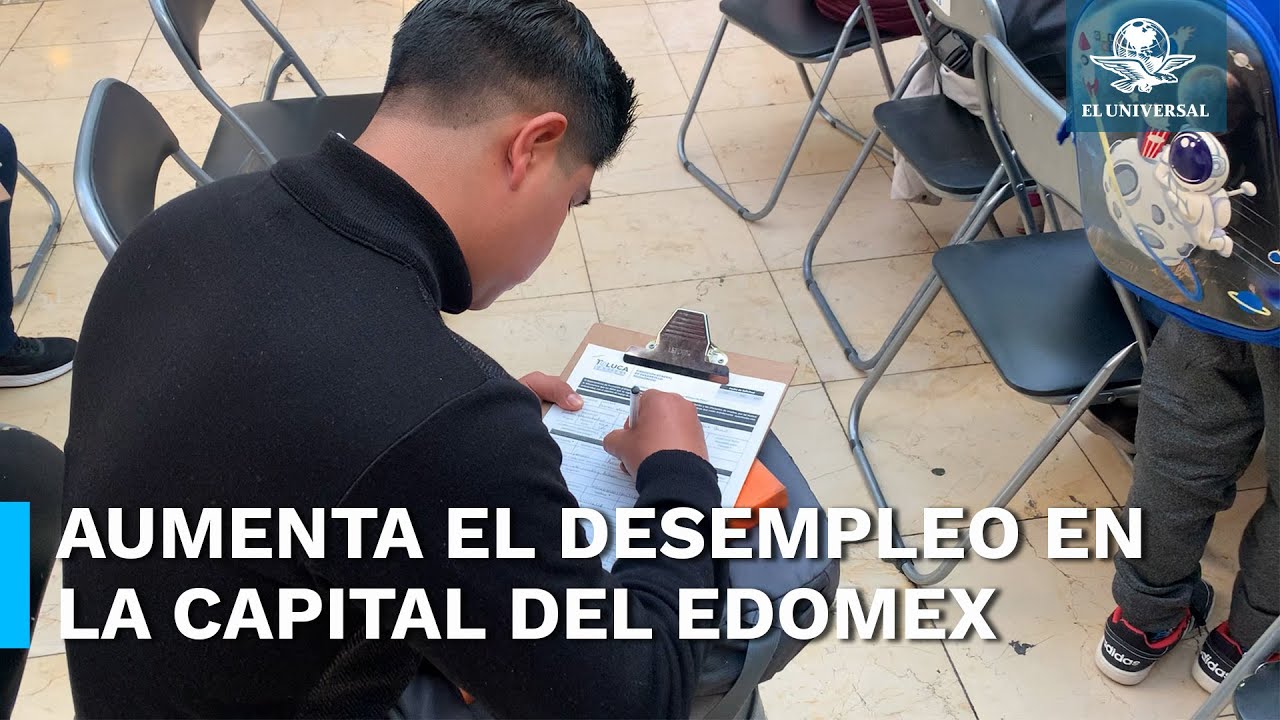 Alrededor de 25 mil toluqueños están desempleados: ENOE