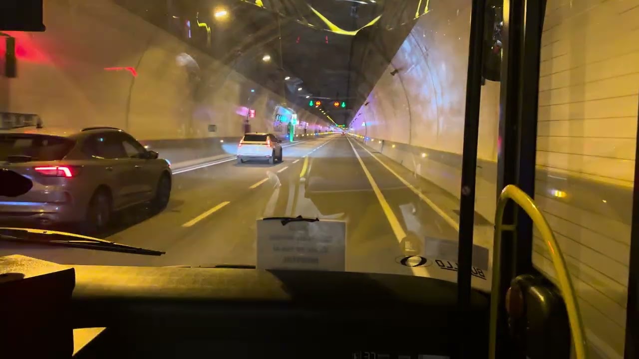 Bus Ride Through Tunel de les dos Valires, Andorra 19/12/25