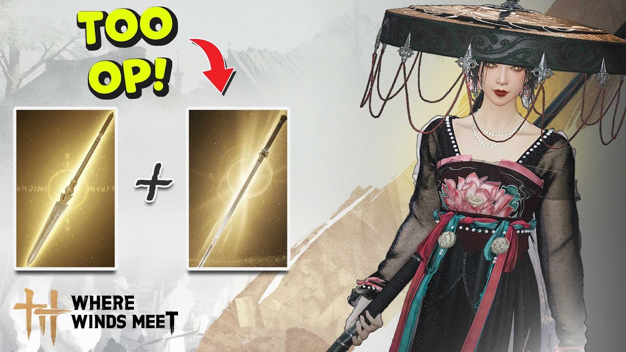 Nameless Sword and Spear Build: Highest Damage Setup | Where Winds Meet (Level 60)