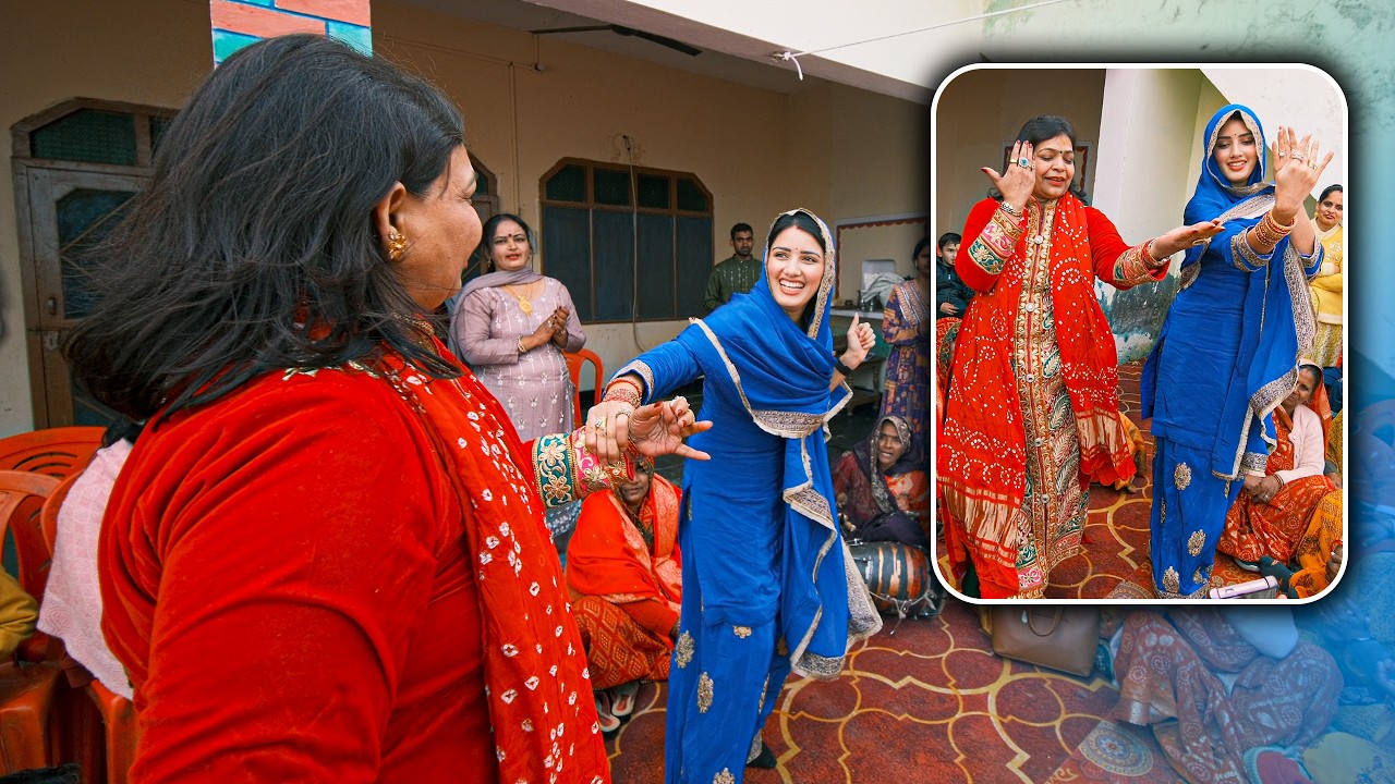 Shadi ki Pehli Rasam | Bhaat dene aaye Gaon | Neetu ka Desi Dance