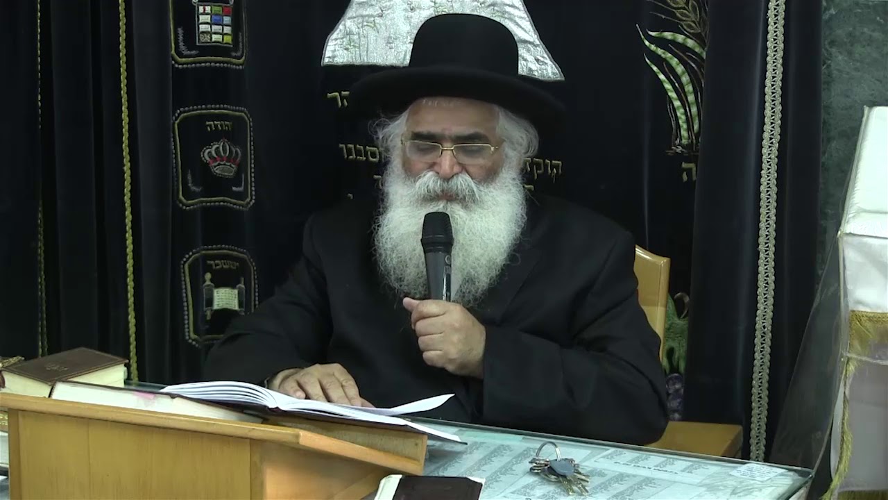 הרב יורם אברג'ל-שיעור מחול המועד סוכות
