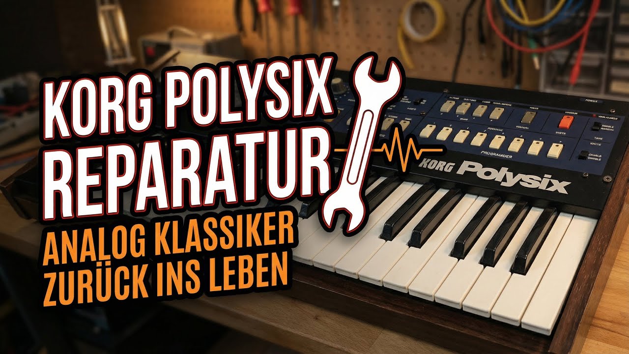 Korg Polysix Repair Synth Hunter Episode 57