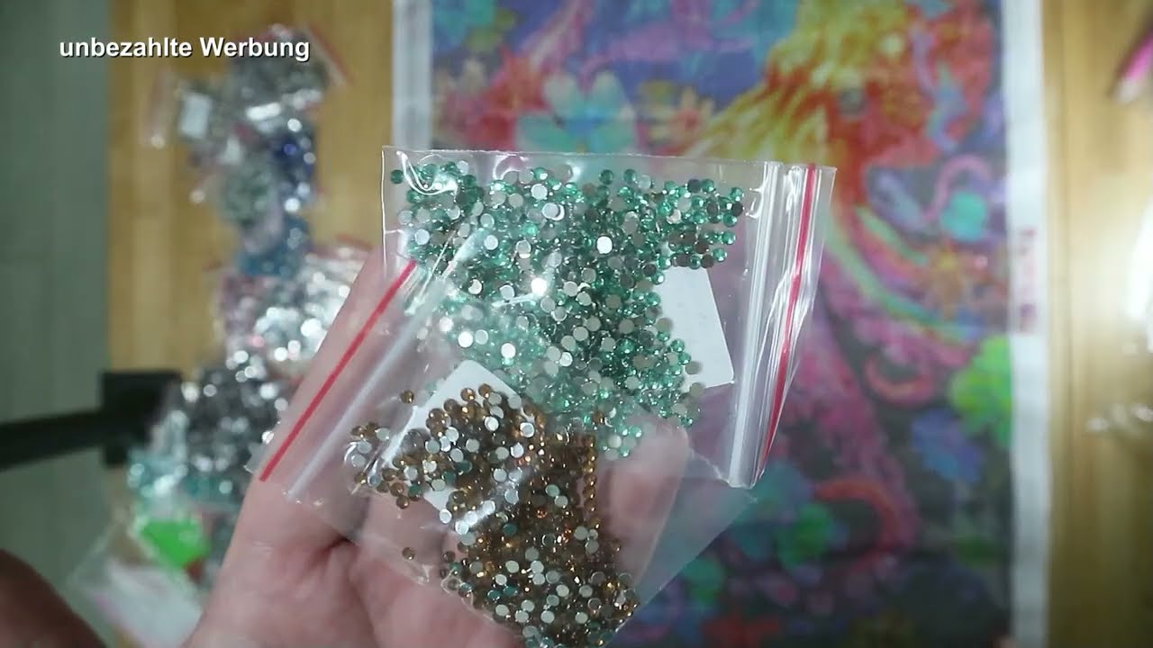 Coodeals unboxing haul Vollstrassbild, Meerjungfrau, Krake, Diamond Painting