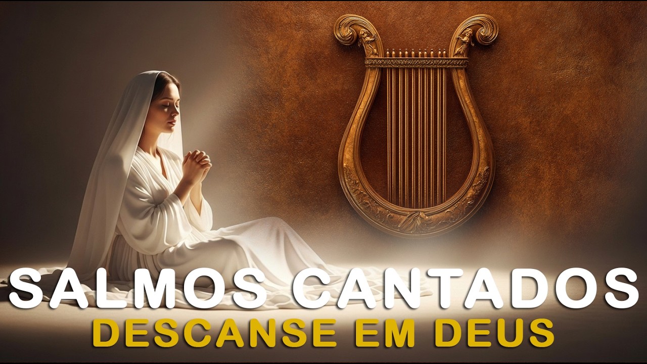 🙏✨ 1 Hora de SALMOS EM LOUVORES CANTADOS | Pode chorar, descansar, ser curado na presença de Deus