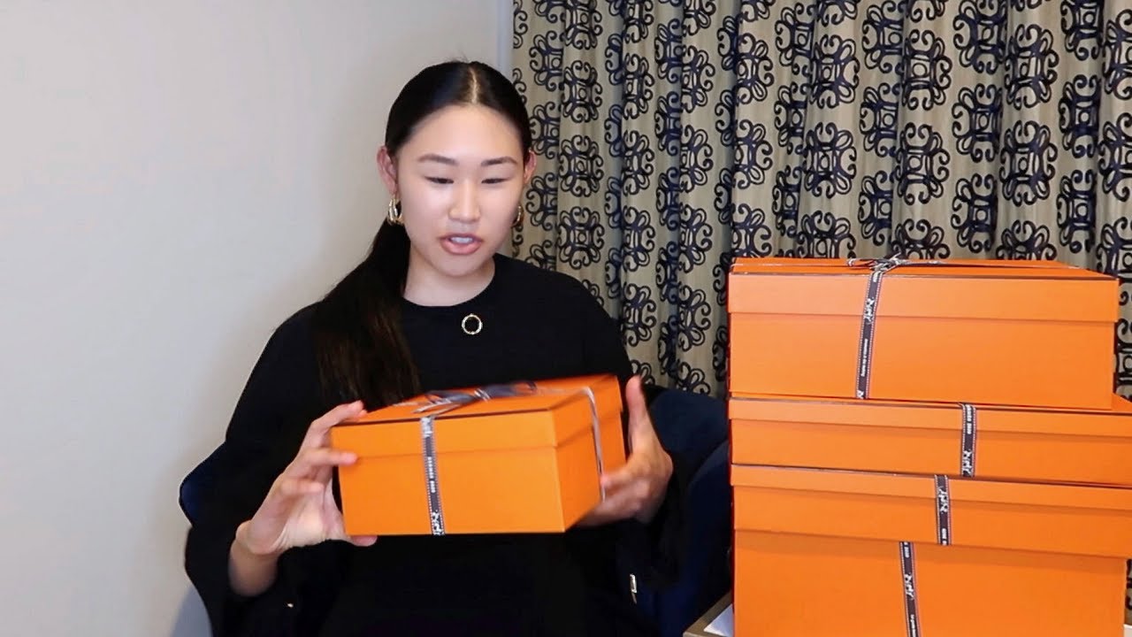 Распаковка роскошных вещей Hermes: шопинг с папой | Хайме Се