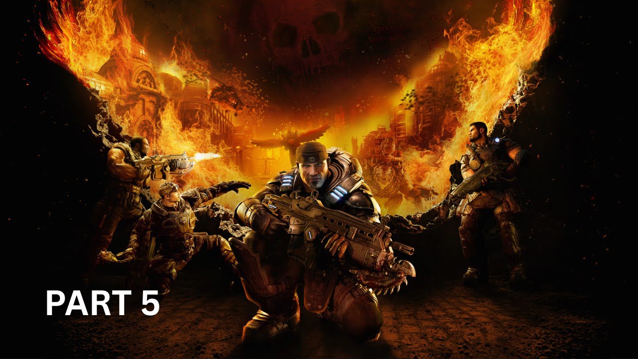 (That thing is TOO DAMN BIG) GEARS OF WAR PART5