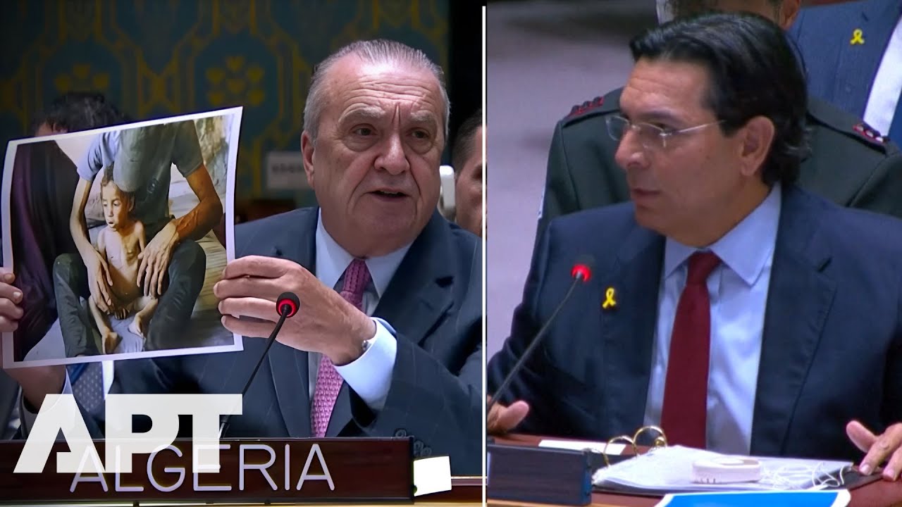WATCH: Algerian Diplomat Tears Into Israel at UN Over Gaza Horror | APT