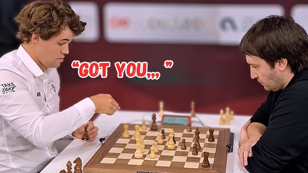 How Magnus Traps His Opponent into Checkmate