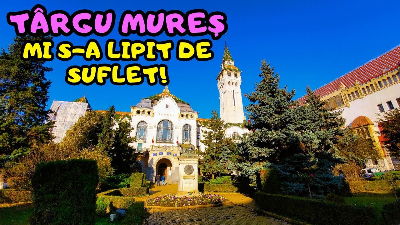De ce mi-a plăcut Târgu Mureș, orașul trandafirilor?