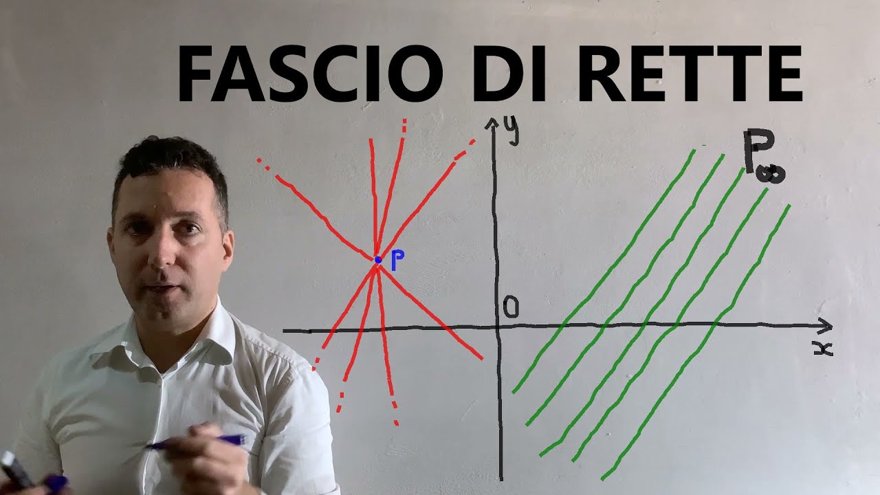 Fascio di rette .Geometria lineare del piano : fascio proprio ed improprio .Distanza punto retta .