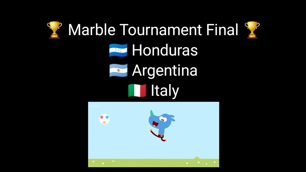Marble Tournament | Marble Soccer | Final Round | Confederations Cup | 🇭🇳🇦🇷🇮🇹🏆