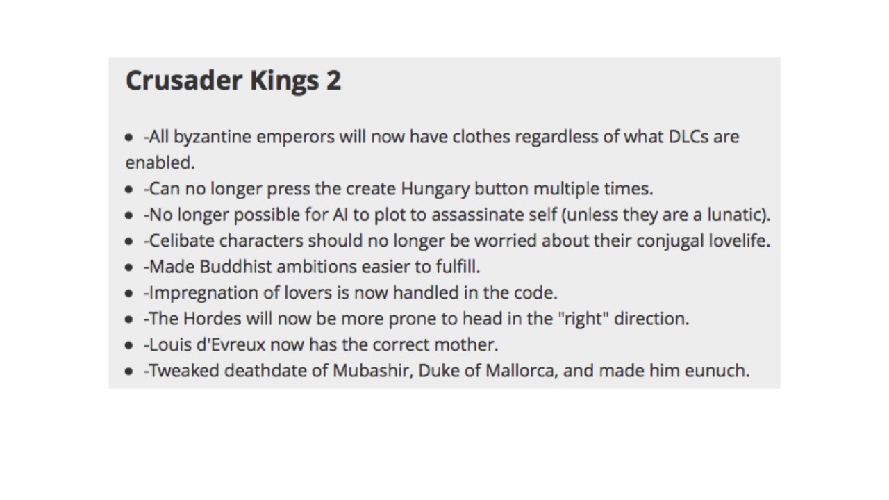 Reading More Games' Patch Notes