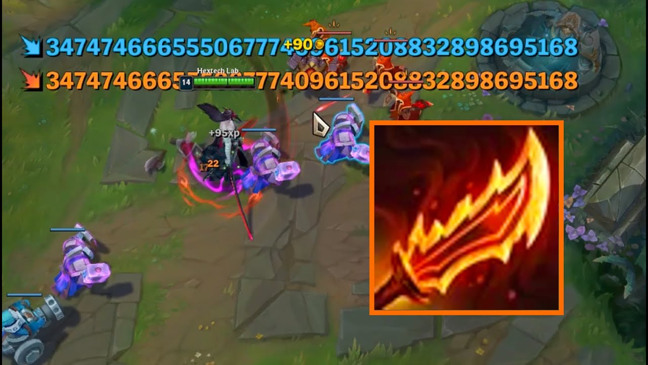 How to Break League with the New Rageblade - Infinite Damage at 23 Minutes!