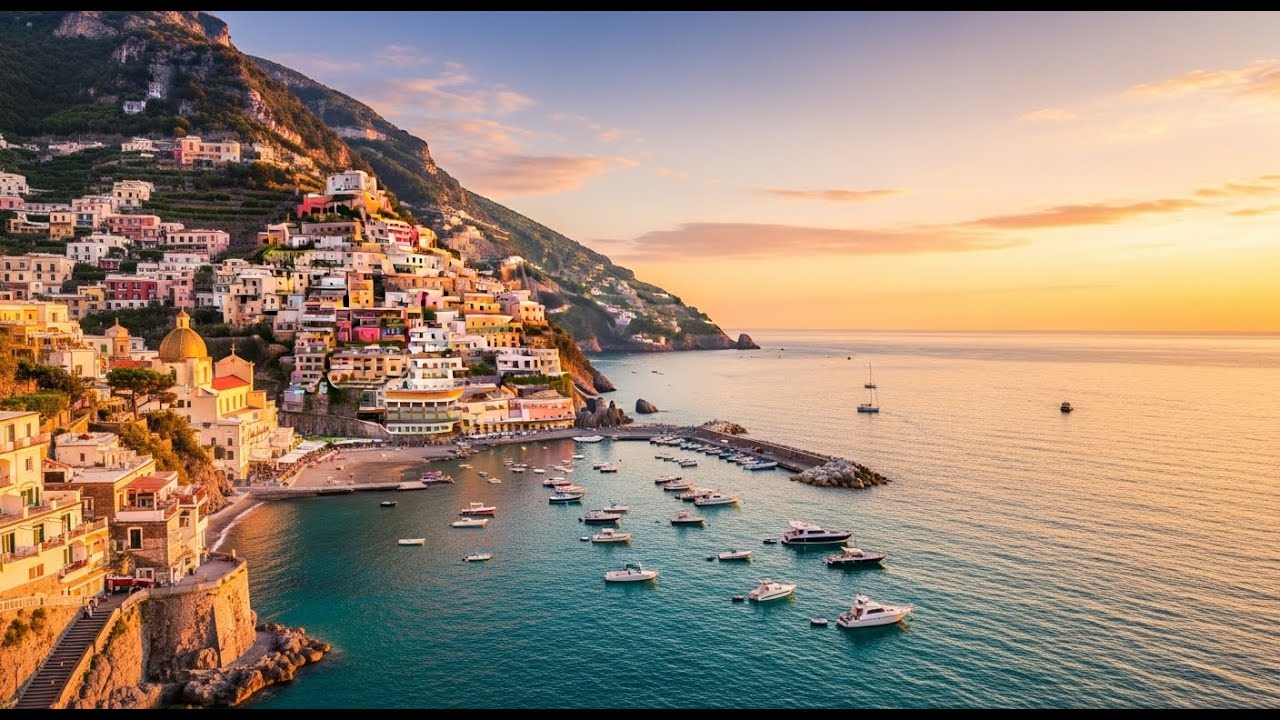 Sunset Silence by the Italian Coast 🌅 Coastal Ambience