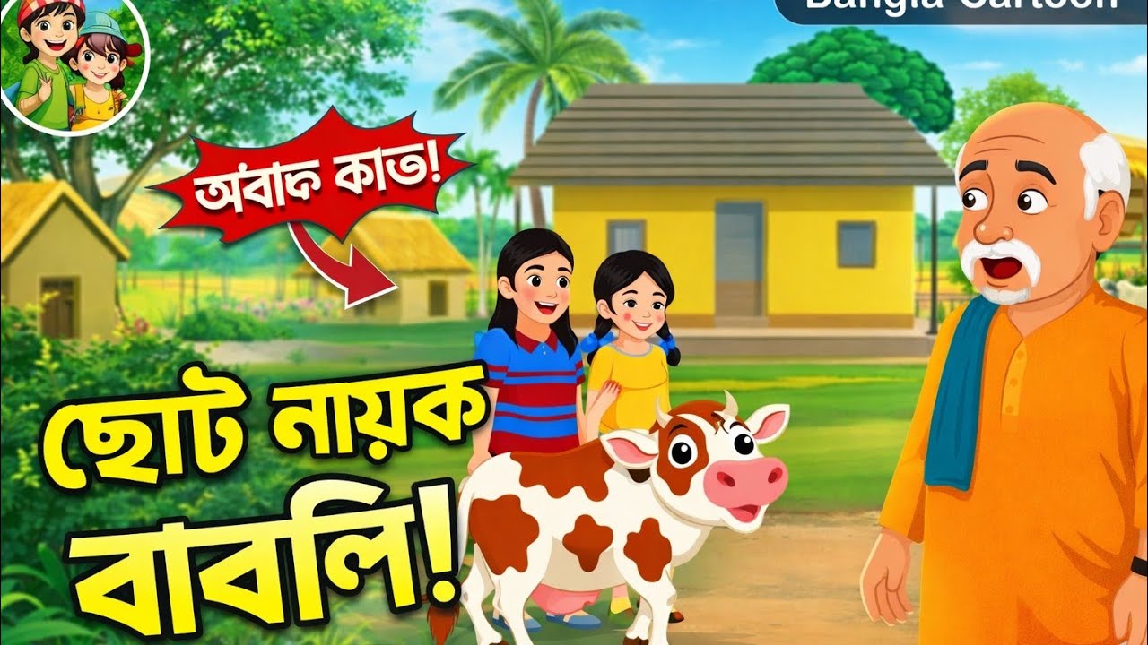 ছোট মের ভালো কাজ সবাইকে অবাক করলো 😲 | Bangla Cartoon Story