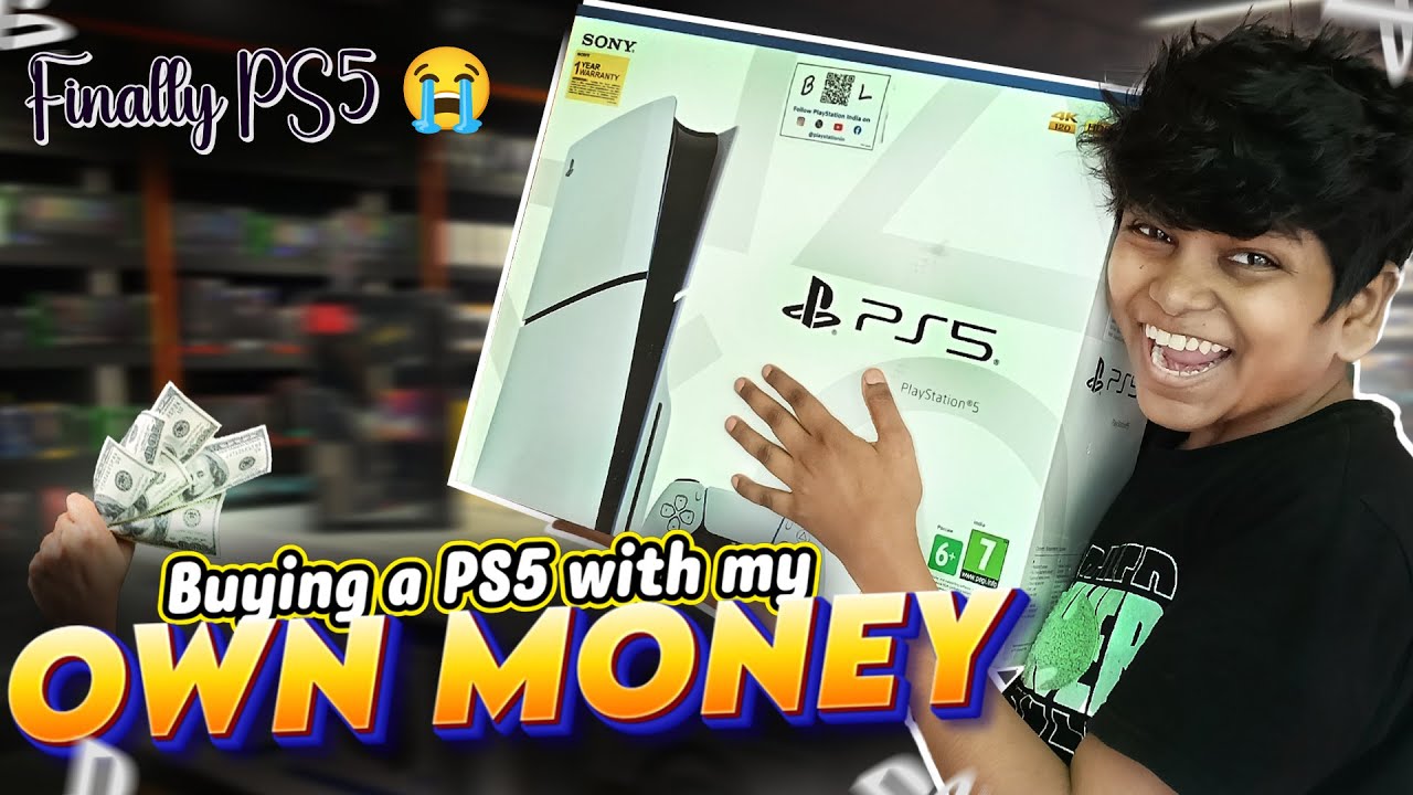 Finally Buying a PS5 with my OWN MONEY 😤🎮 | PS5 Unboxing Video (Vlog)