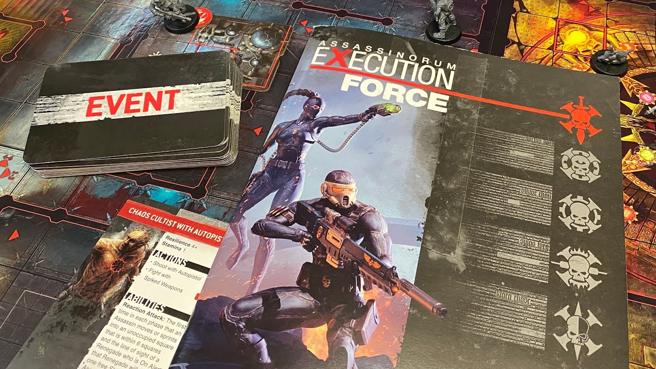 A Look at Assassinorum Execution Force, from Games Workshop