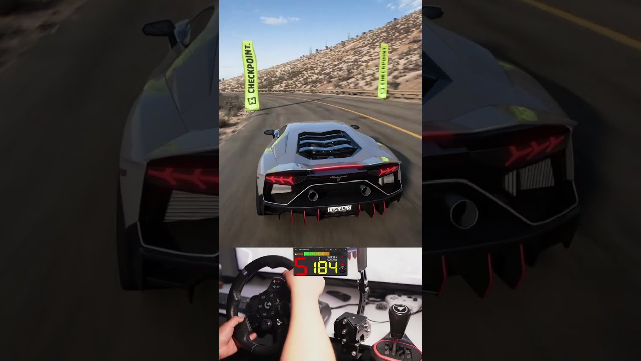 FORZA HORIZON 5 CON VOLANTE LOGITECH G923 #LAMGAMES