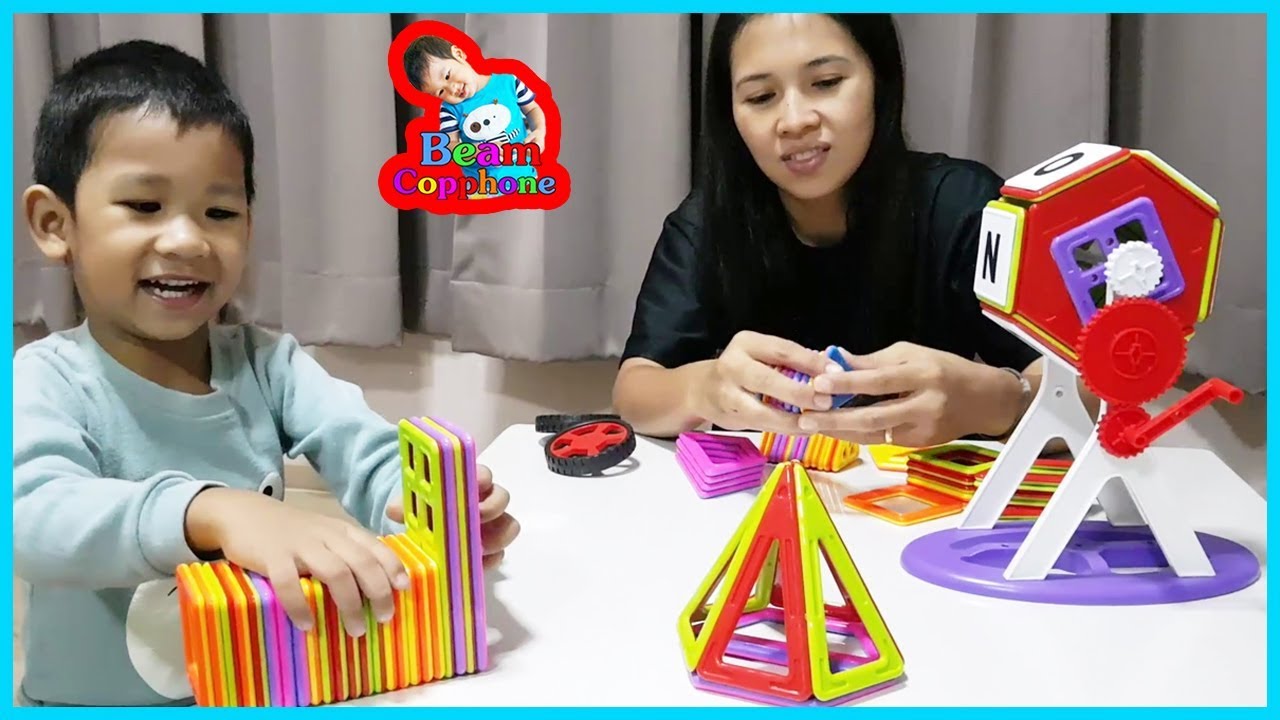น้องบีม | รีวิวของเล่น EP108 | ตัวต่อแม่เหล็ก Toys