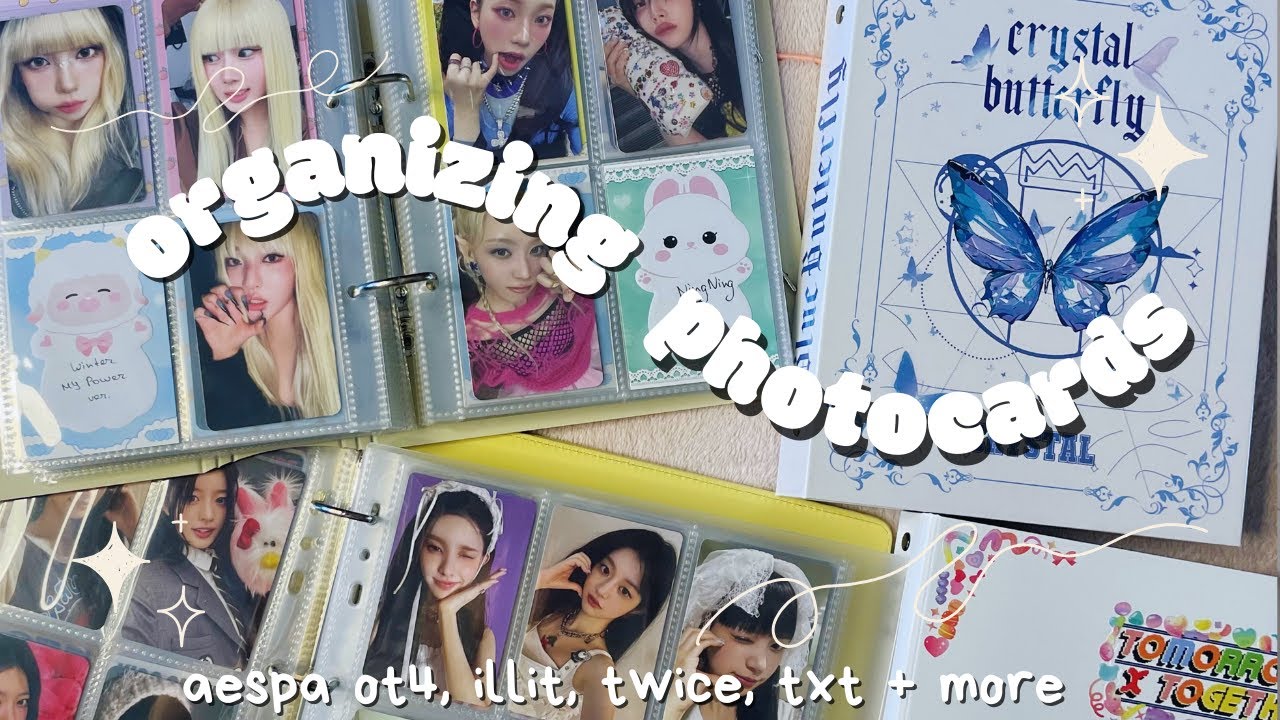 ♡ Организация фотокарт #26 ♡ aespa, illit, Twice, TXT + more ♡