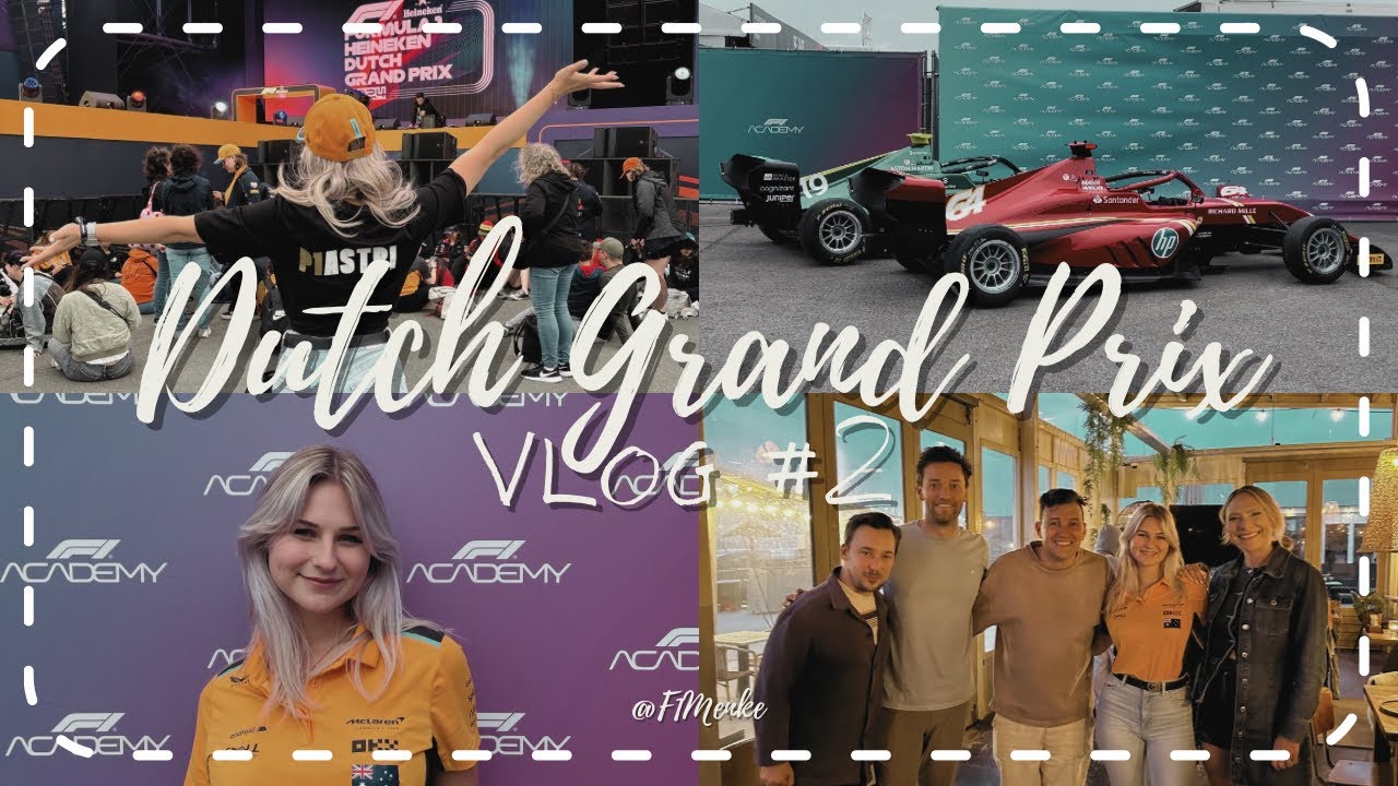 VOLUNTEERING AT THE DUTCH GRAND PRIX! 🇳🇱🧡| VLOG #2
