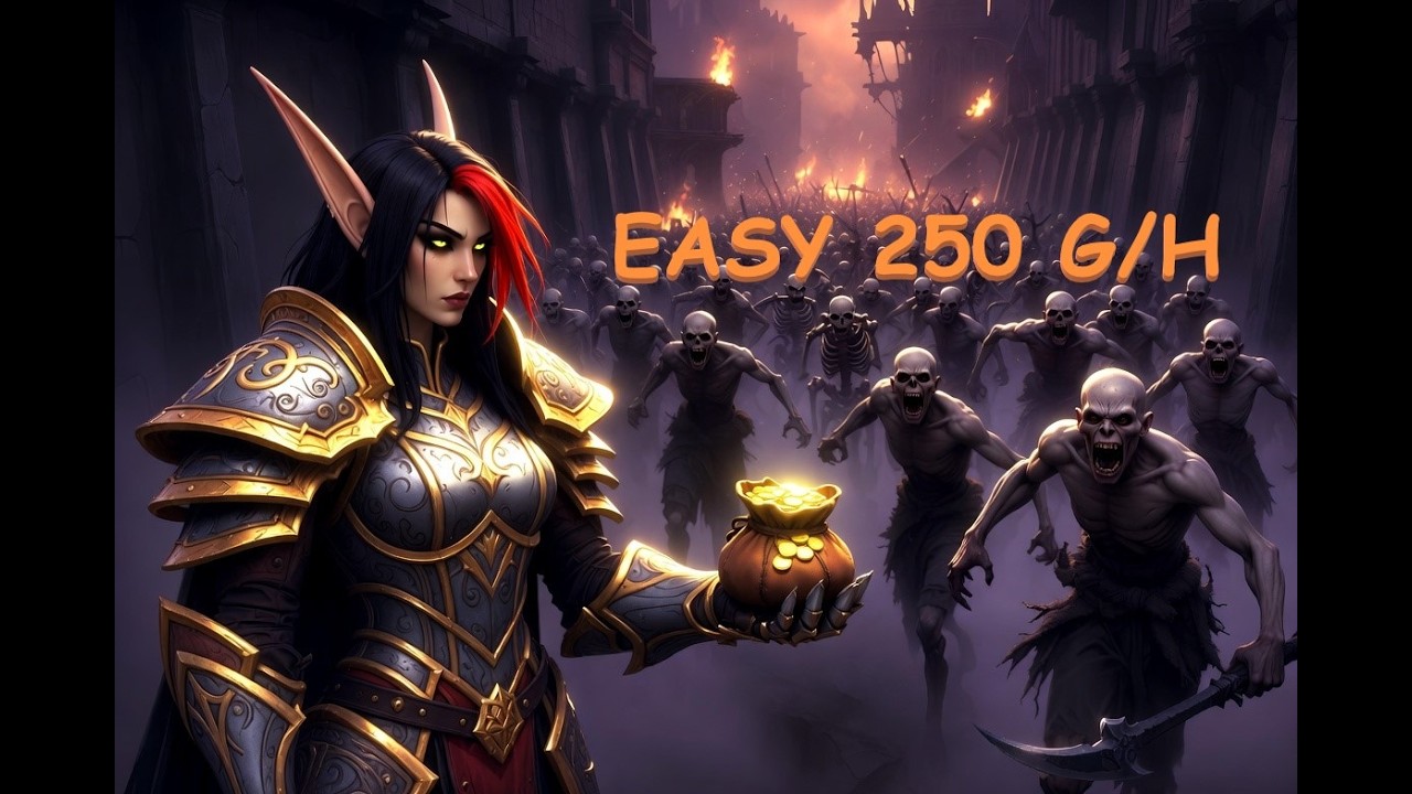 ~250 g/h Paladin Farm - Stratholme TBC Anniversary 💰
