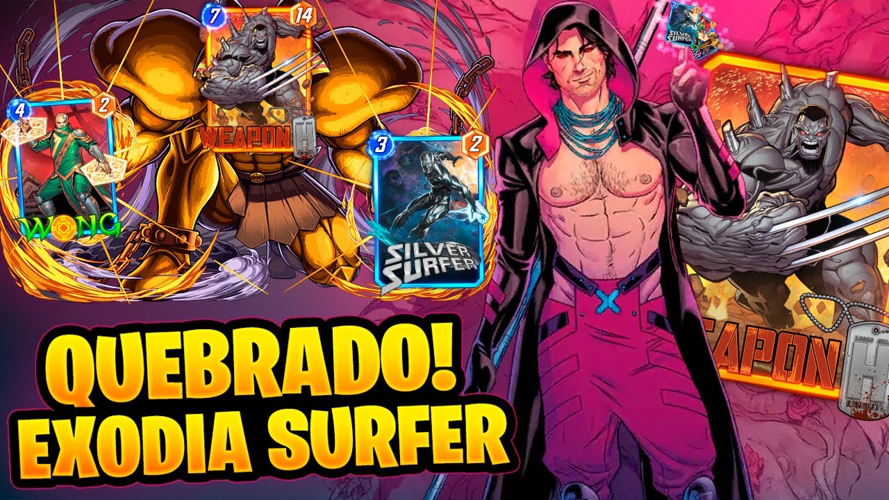 O DECK PROIBIDO QUE APAGA O OPONENTE DO MAPA (Exodia Surfer + Weapon  H 2025/26)