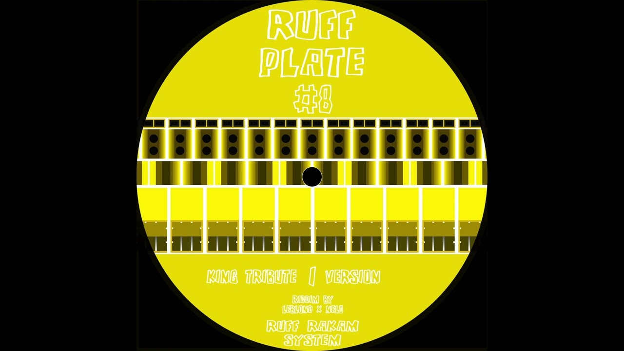 RUFF PLATE #8 - KING'S TRIBUTE - VERSION - RIDDIM BY LEBLOND & NELO