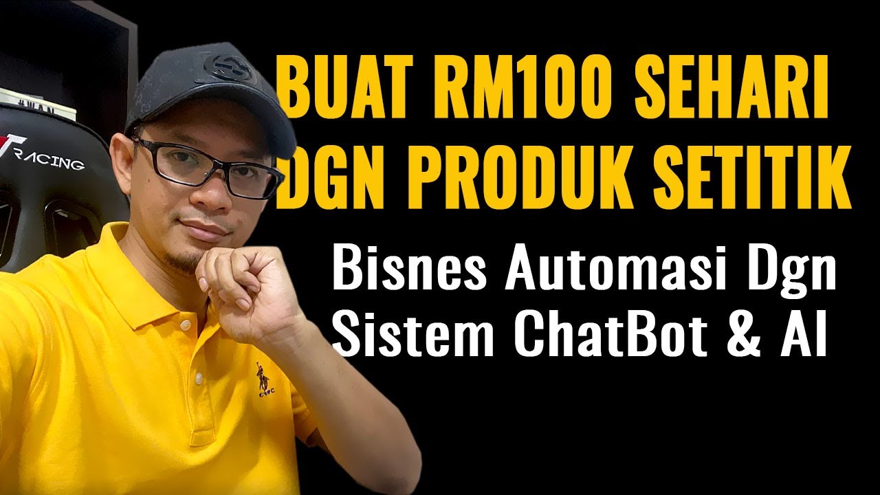 Buat Duit Pasif RM100 Sehari Dengan Super Affiliate Setitik | Bisnes Automasi Dgn ChatBot & AI