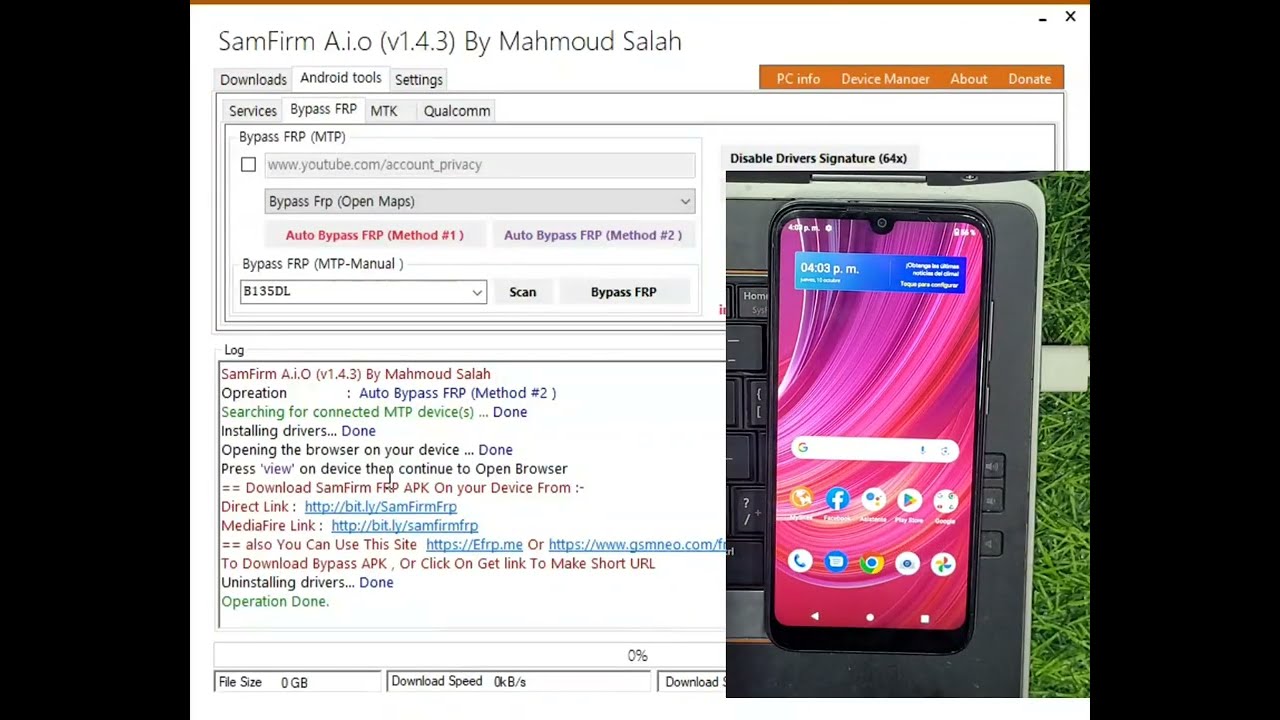 ✅️La guía definitiva para evitar FRP en Blu View 4/ (Eliminar Cuenta Google 2025) Modelo: B135DL