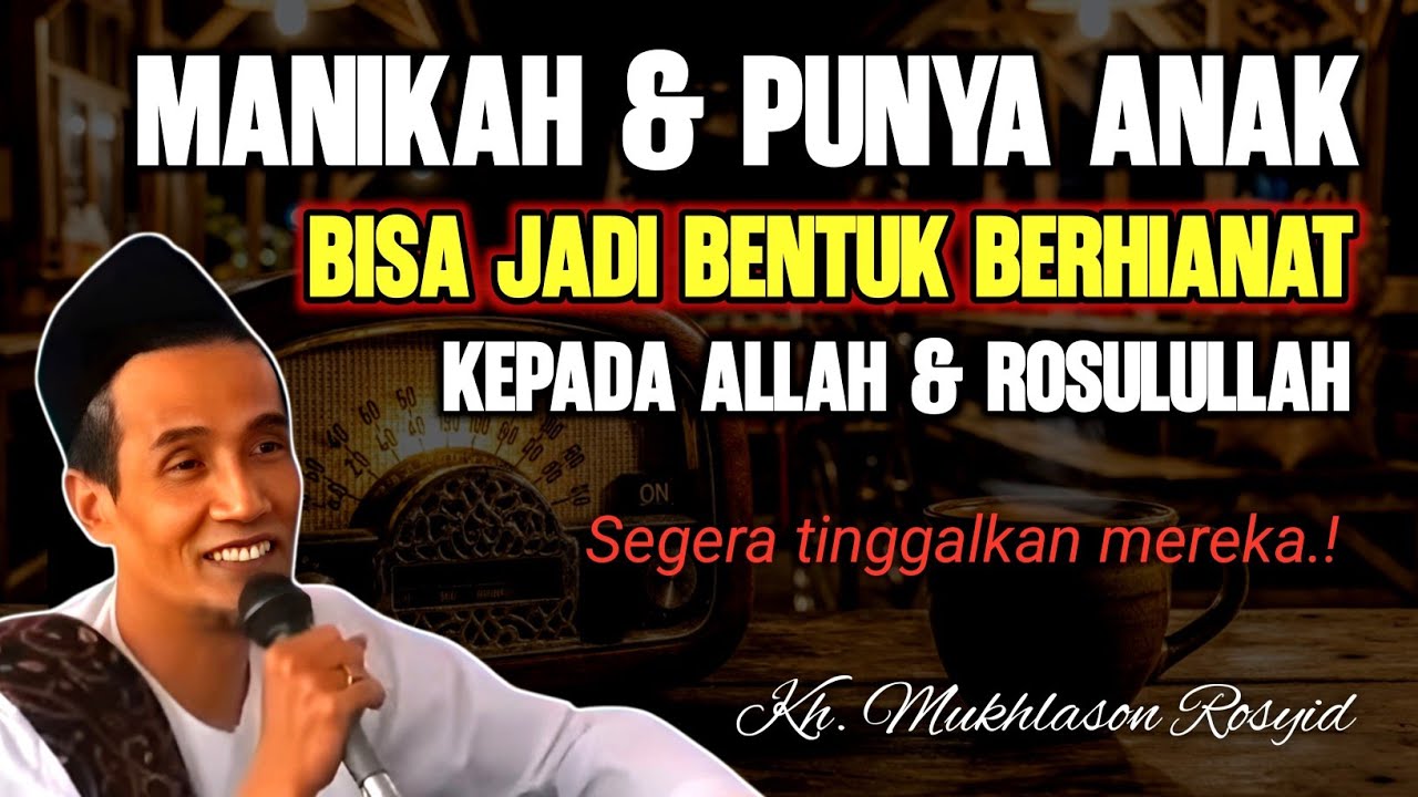 Benarkah Menikah Bisa Mengkhianati Allah dan Rasul? Penjelasan Tauhid Gus Son