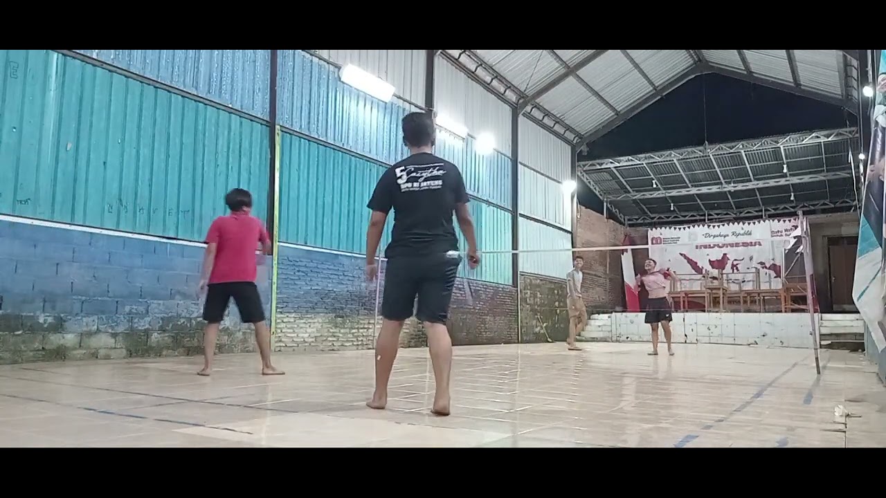 REMAJA MULAI AKTIF JUGA, JERSEY MERAH KETUA RT MUDA